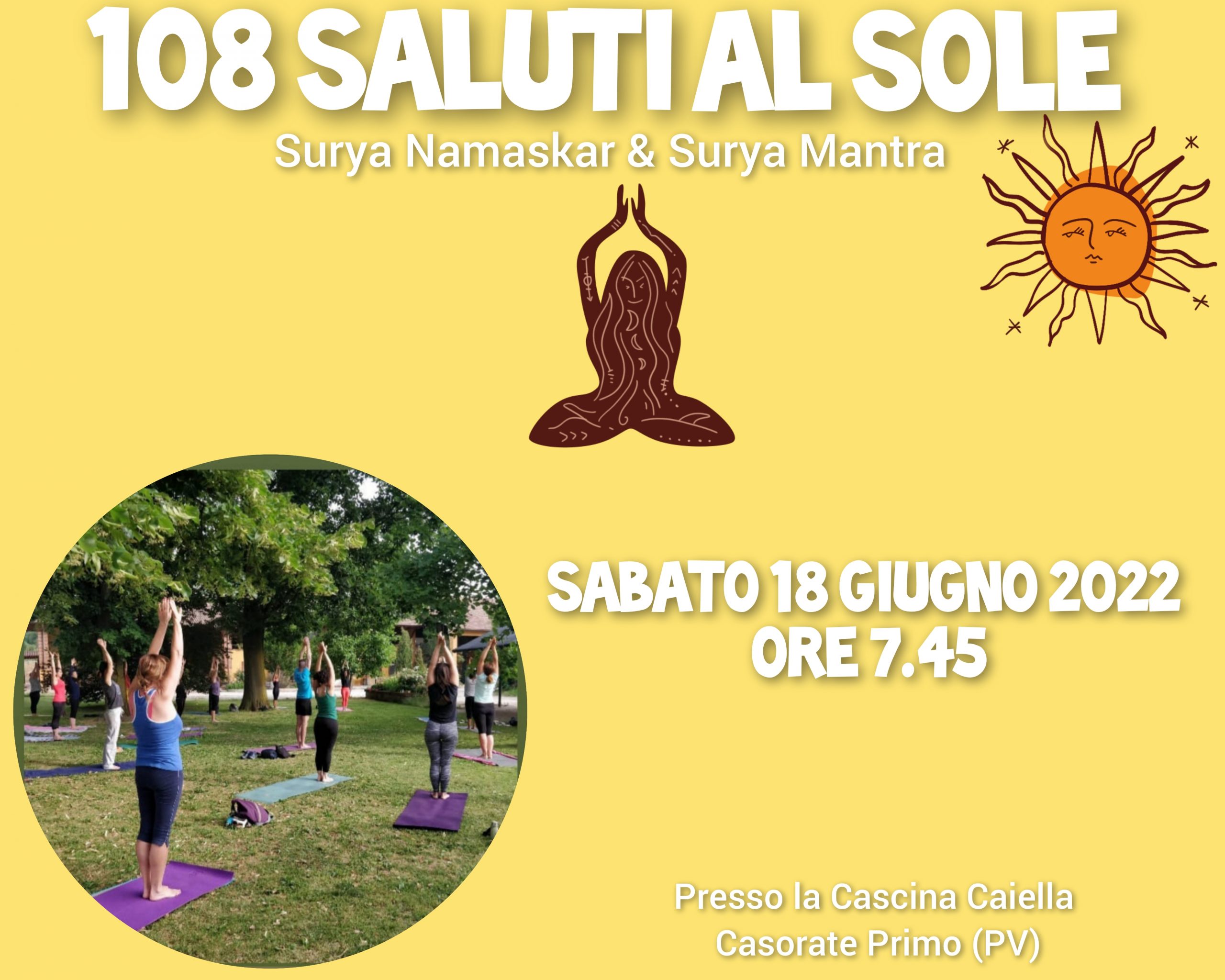 108 saluti al sole